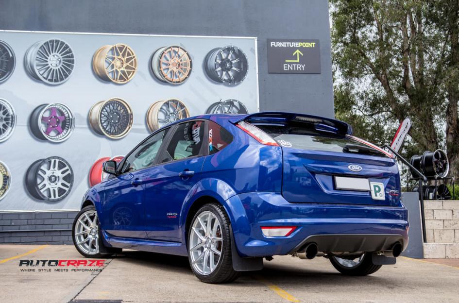 FORD FIESTA TARGA SILVER MACHINED FACE
